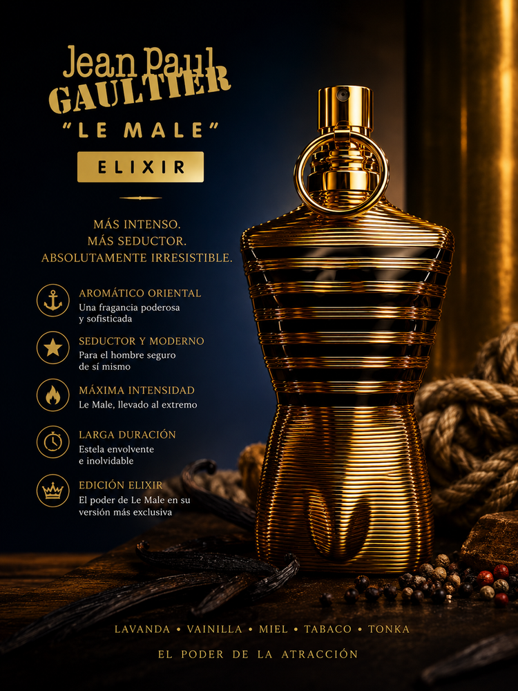 Jean Paul Gaultier Le Male Elixir Parfum
