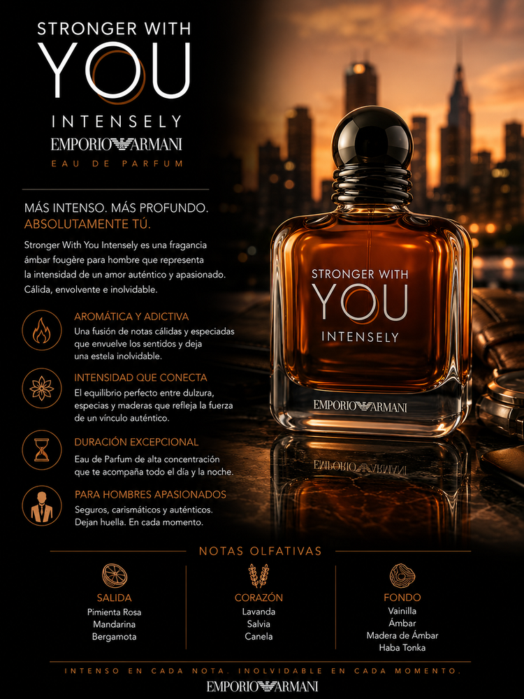 Giorgio Armani Stronger With You Intensely Eau de Parfum